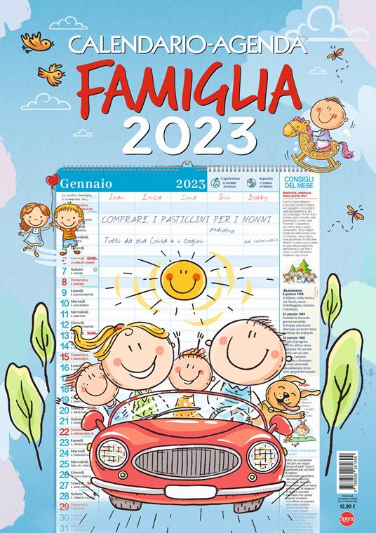 Calendario-Agenda della Famiglia 2023 